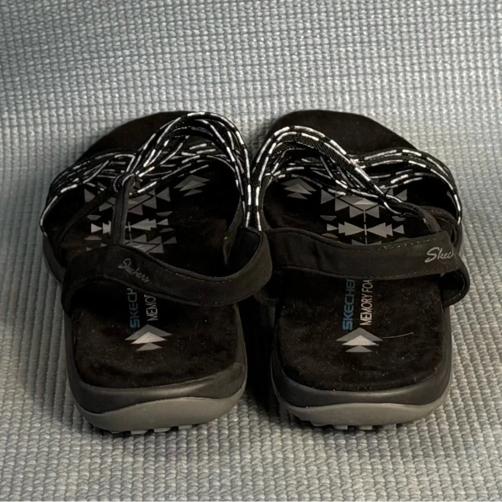 Skechers Women's Reggae Slim Stretch‎ Appeal Slingback Sandals Size 10
